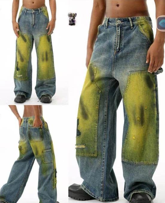 Buy Acid-Blaze-Wide-Leg-Jeans-–-Urban-Utility-Edition-at-Delfy-Beauty-Store