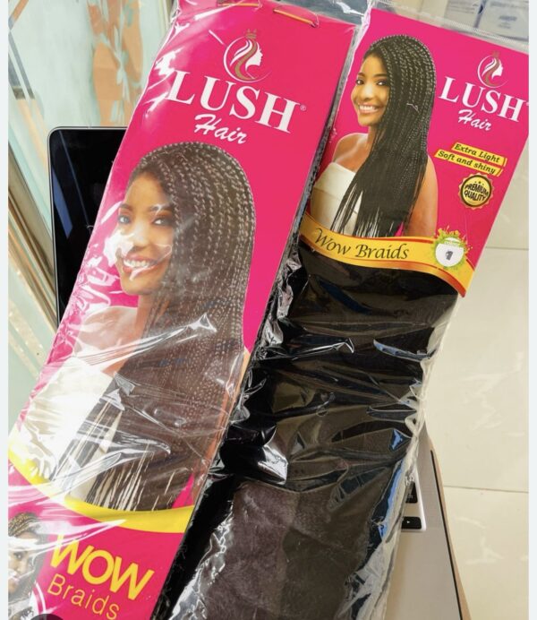 Lush Wow Braids – 82″ (230g) Jumbo Synthetic Hair Extension
