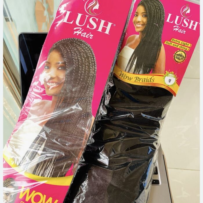 Lush Wow Braids – 82″ (230g) Jumbo Synthetic Hair Extension